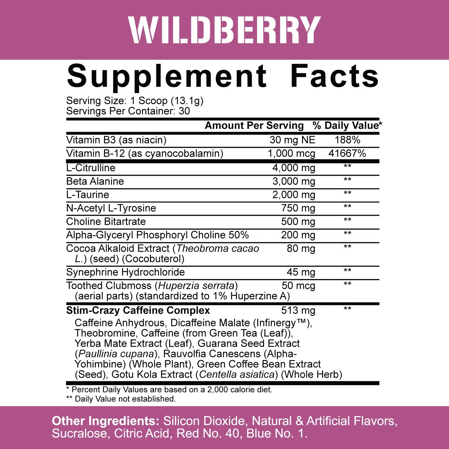 5% 5150 High Stimulant Pre Workout