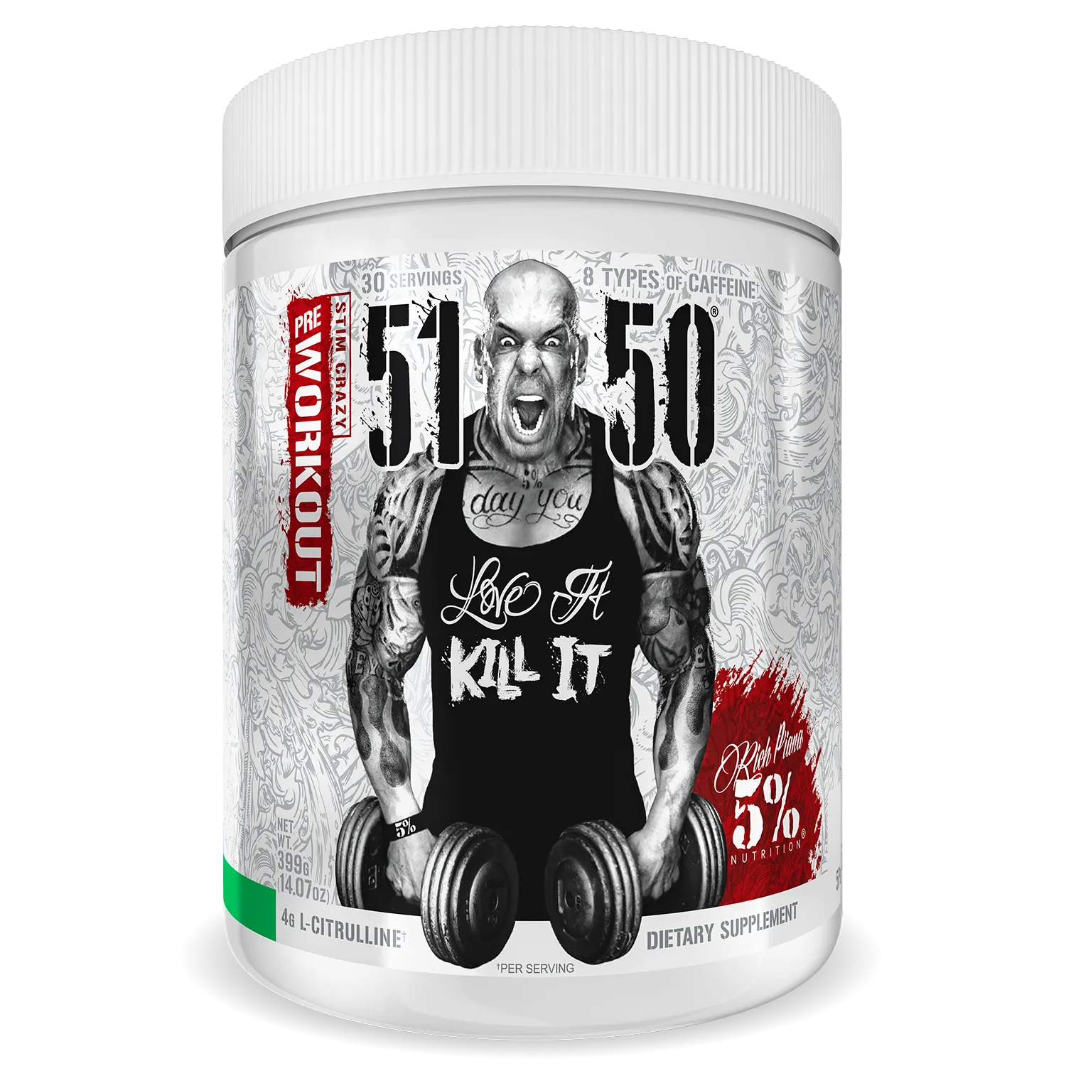 5% 5150 High Stimulant Pre Workout
