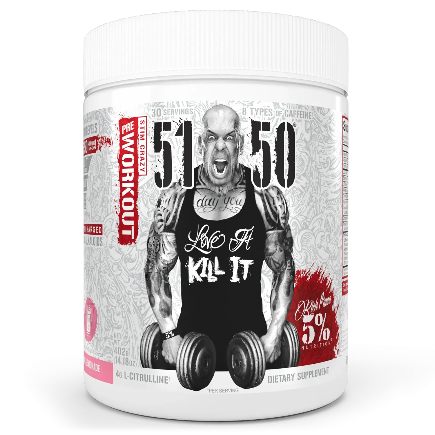 5% 5150 High Stimulant Pre Workout