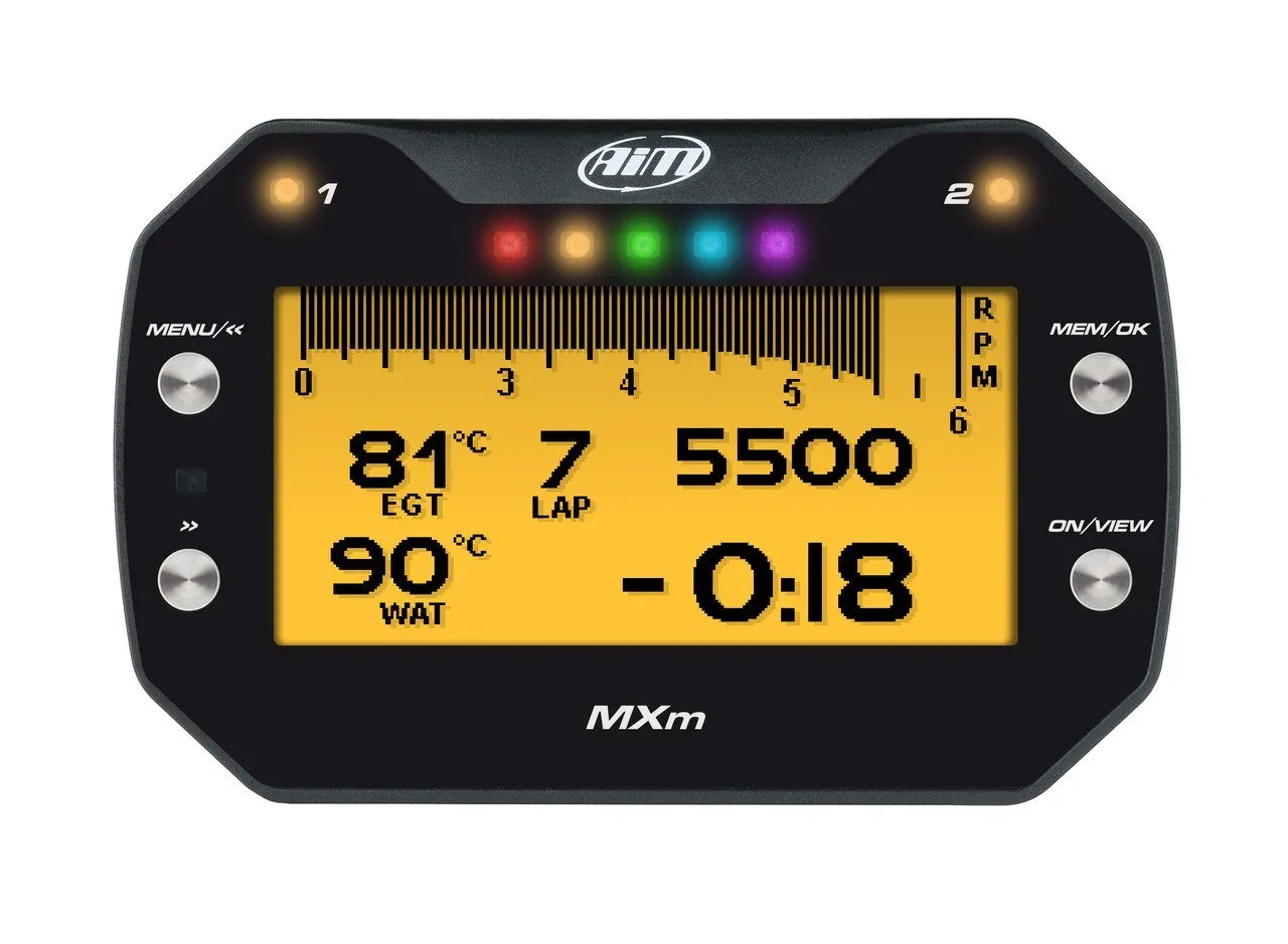 AiM Sports MXm Compact Dash Logger