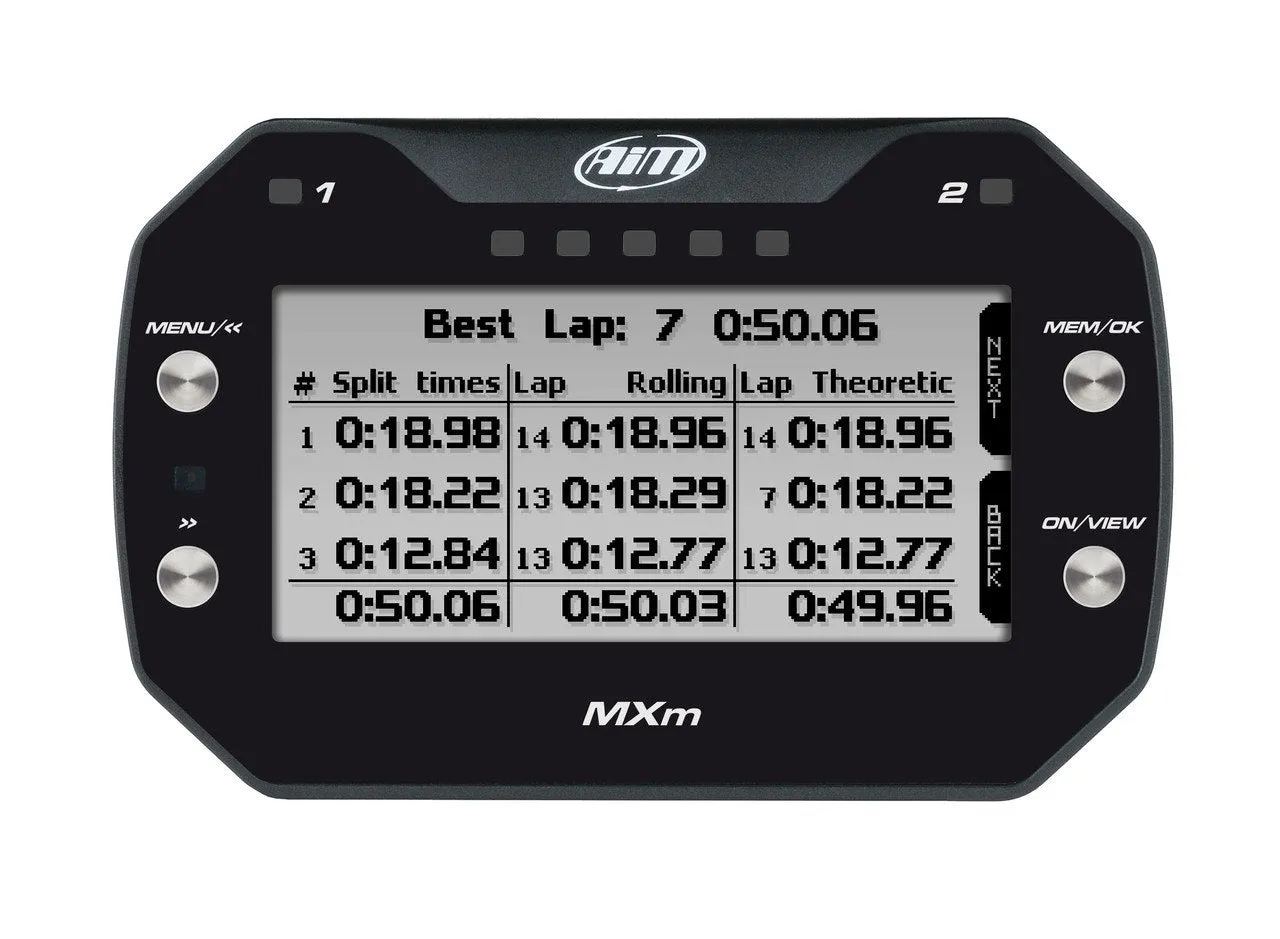 AiM Sports MXm Compact Dash Logger