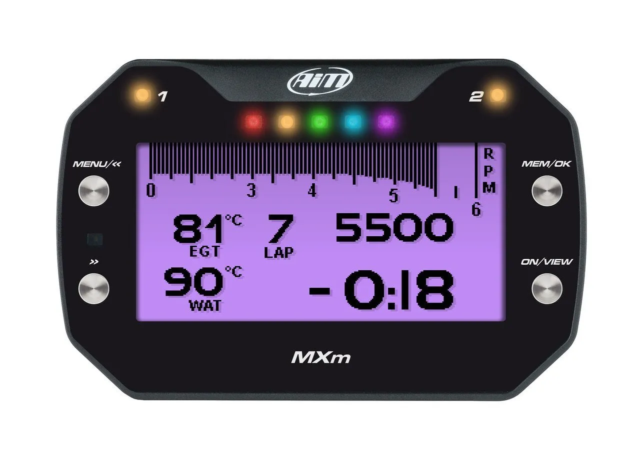 AiM Sports MXm Compact Dash Logger
