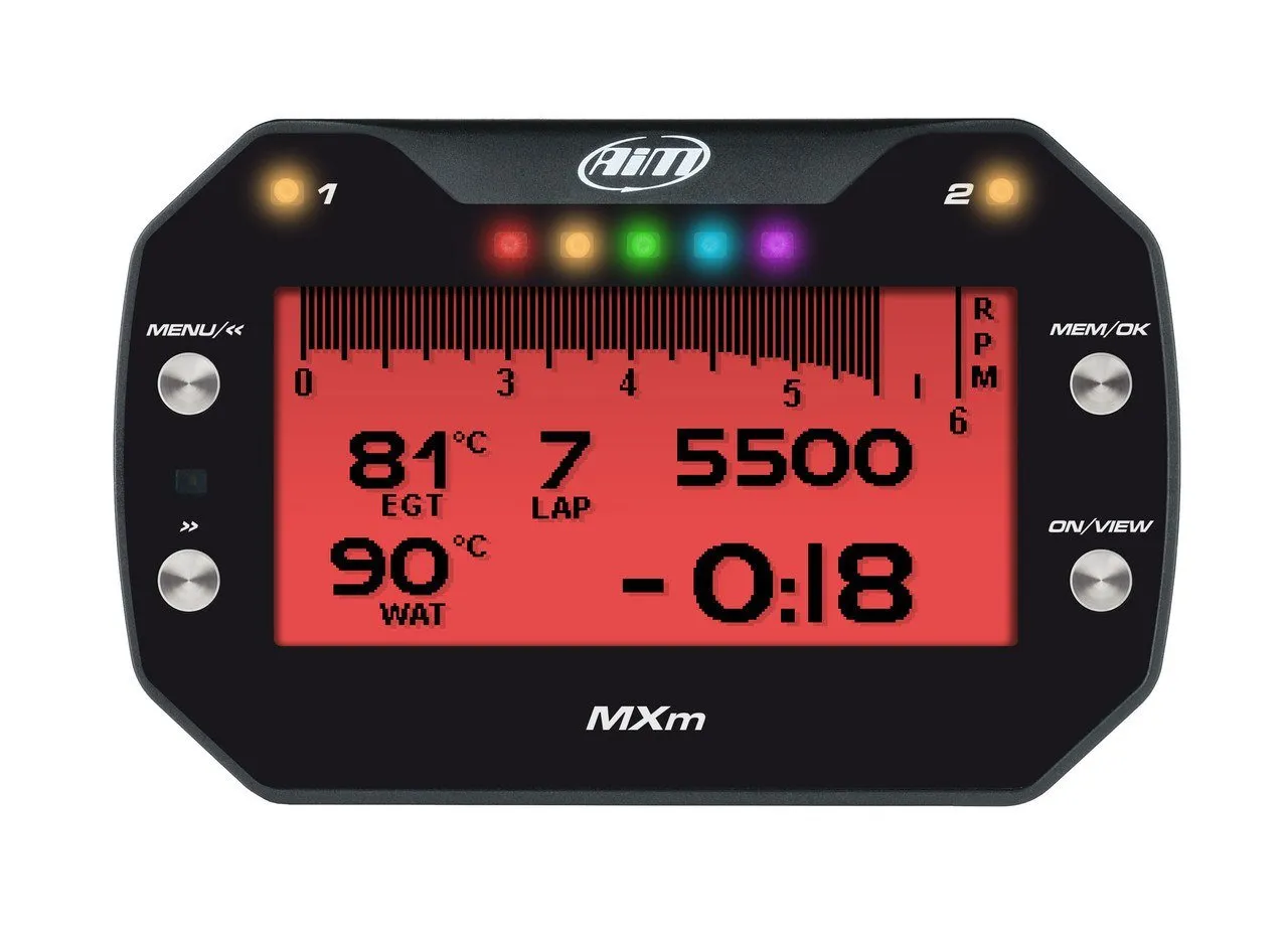 AiM Sports MXm Compact Dash Logger