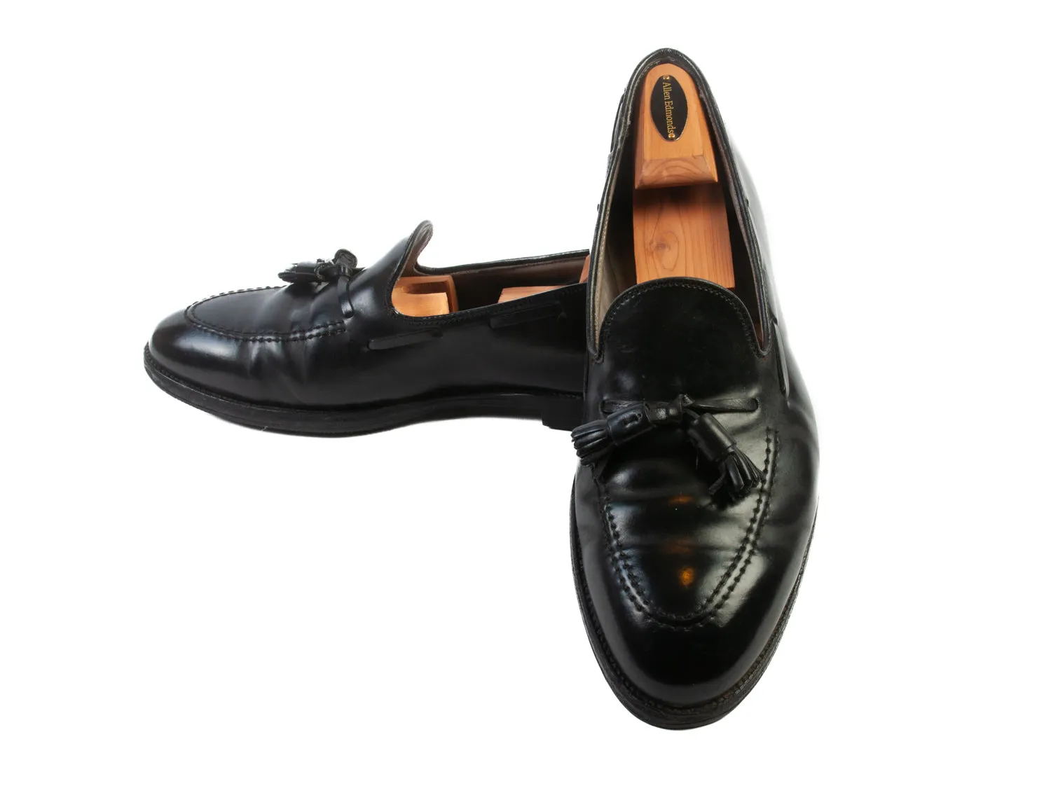 Alden Black Tassel Loafers