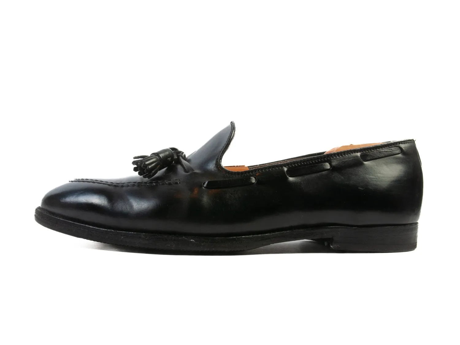 Alden Black Tassel Loafers