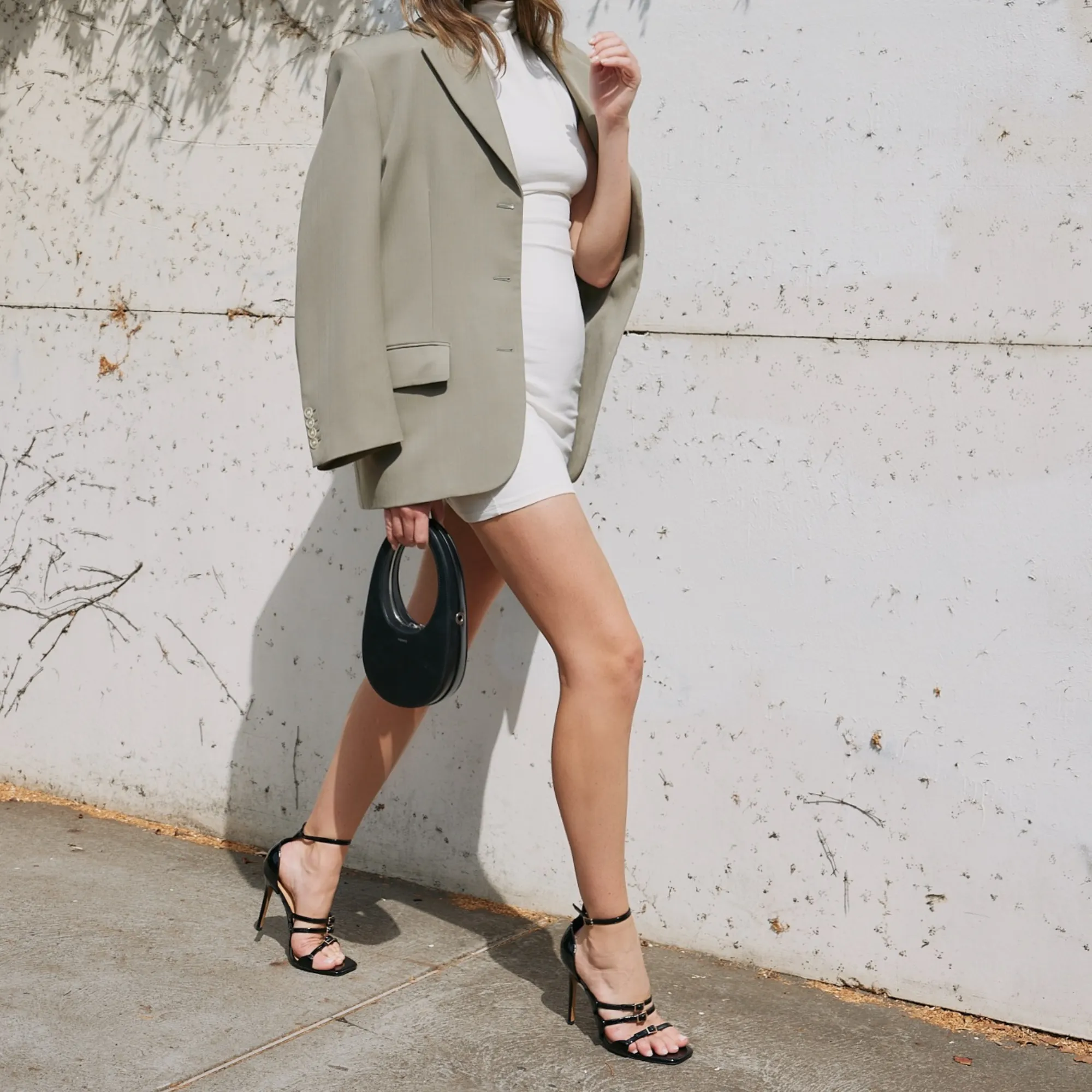 Chantelle Sandal Black Patent Leather
