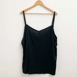 City Chic Avenue Set of 3 Black & Lilac Cami Vest Tops UK 22/24