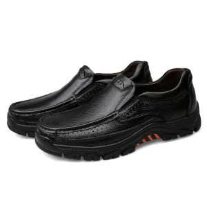 Classic Men's Genuine Leather Loafers / Casual Male Shoes / Alternative style footwear