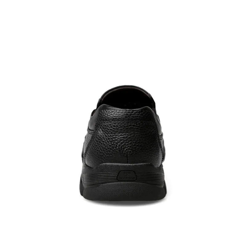 Classic Men's Genuine Leather Loafers / Casual Male Shoes / Alternative style footwear