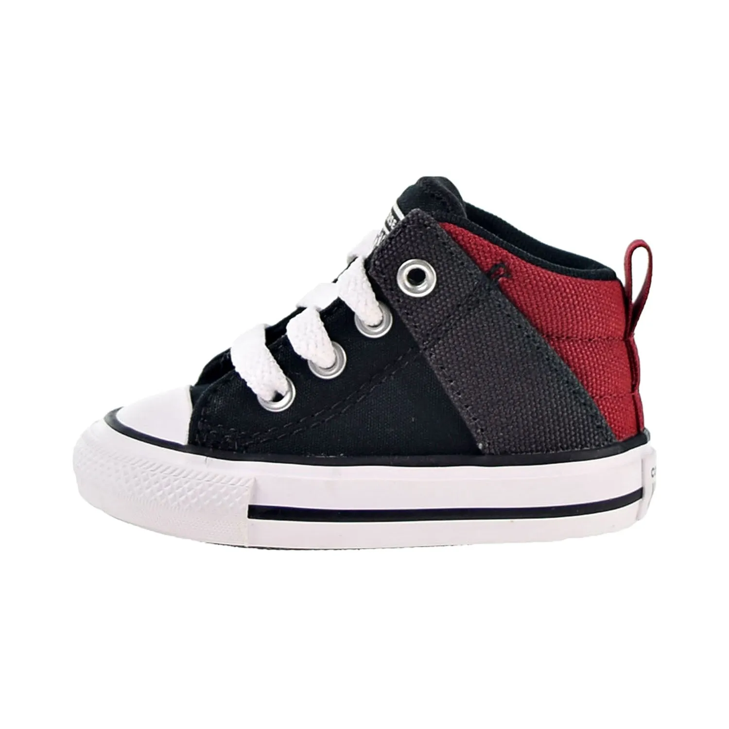 Converse Chuck Taylor All Star Axel Mid Toddler Shoes Black-Alley Brick-White