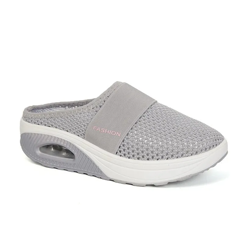 Dames Platform Slippers – Comfortabele Zomersandalen voor Buiten & Casual Gebruik
