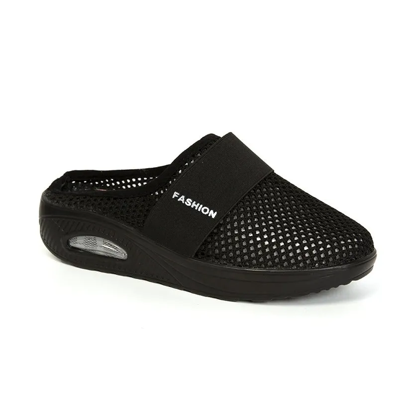 Dames Platform Slippers – Comfortabele Zomersandalen voor Buiten & Casual Gebruik