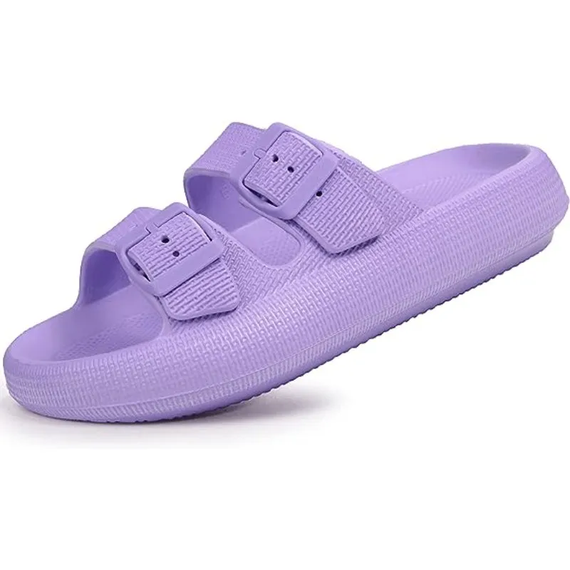 Double Buckle Adjustable Slides