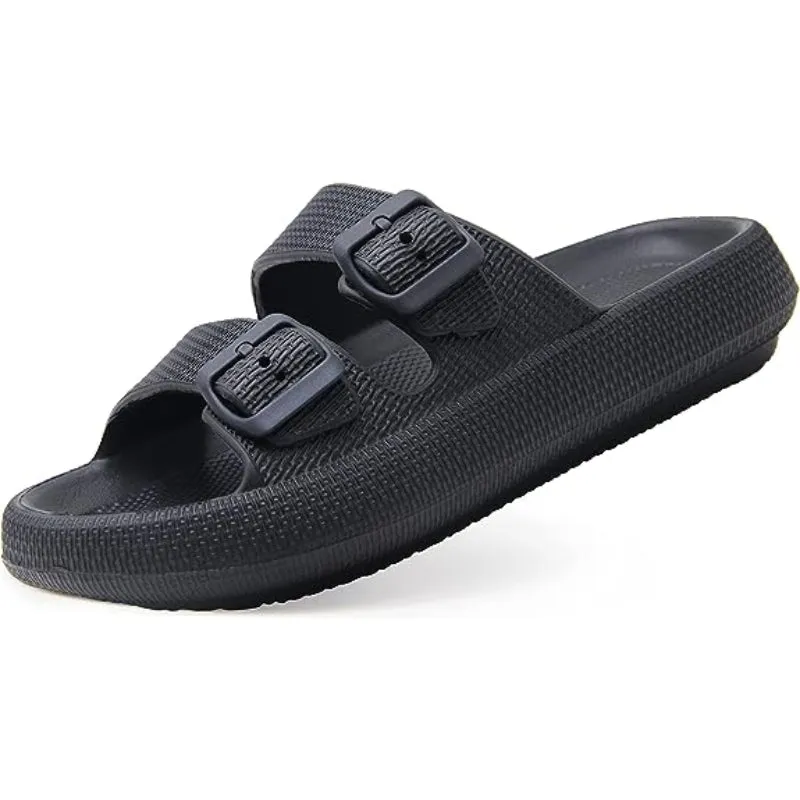 Double Buckle Adjustable Slides