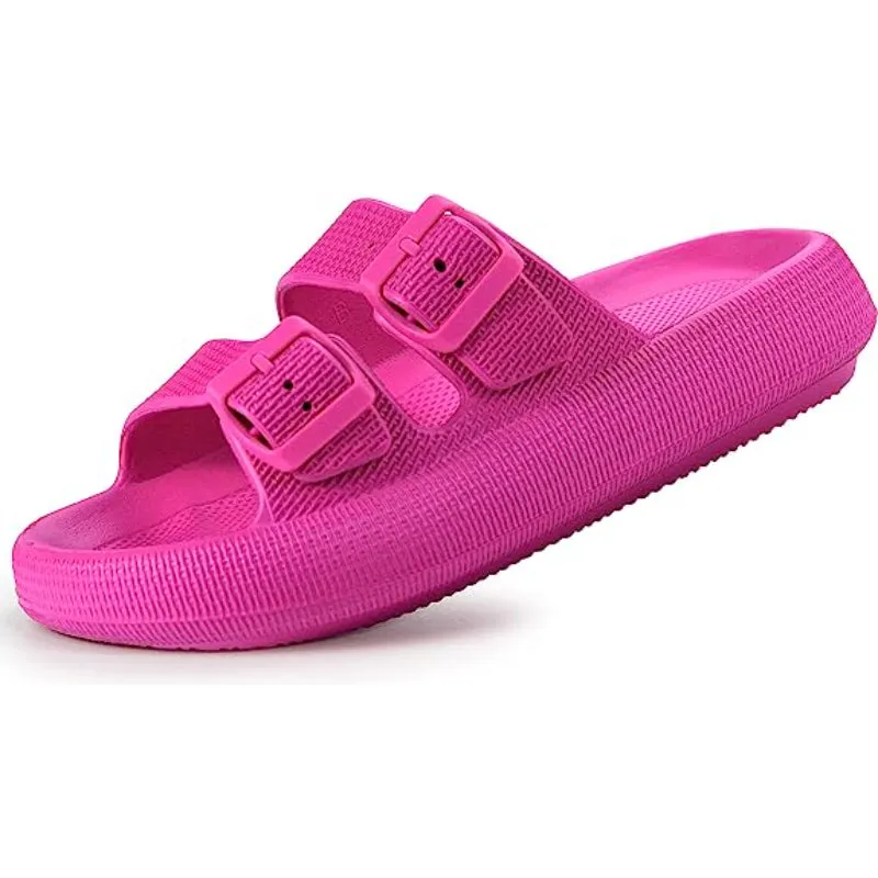 Double Buckle Adjustable Slides