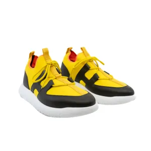 Fabric Sneaker Yellow with Black #42