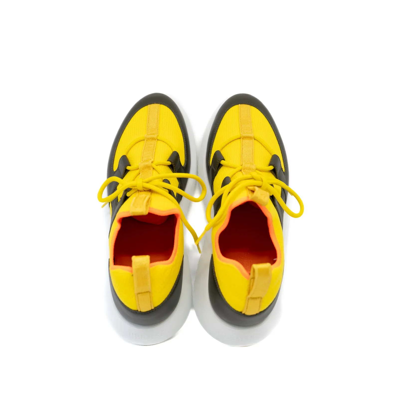Fabric Sneaker Yellow with Black #42