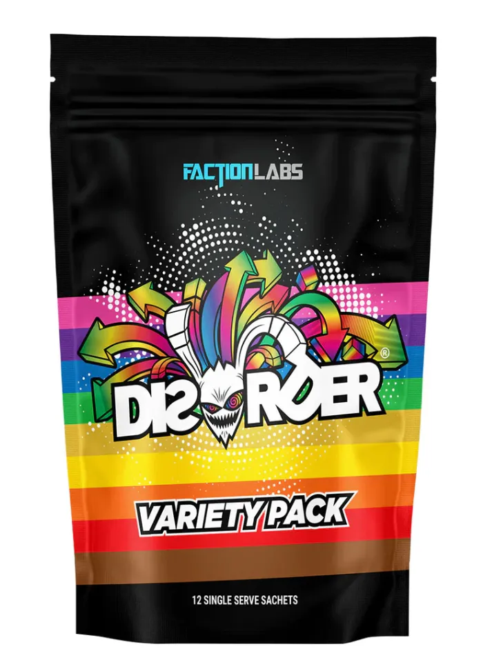 Faction Labs Disorder High Stim Pre-Workout | 25 Serves
