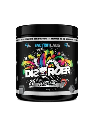 Faction Labs Disorder High Stim Pre-Workout | 25 Serves