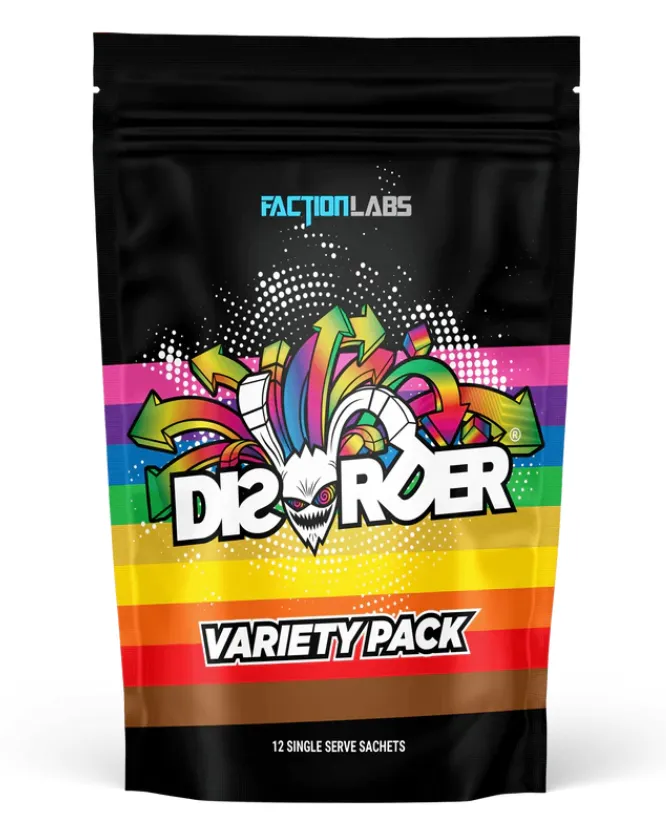 Faction Labs Disorder High Stim Pre-Workout | 25 Serves