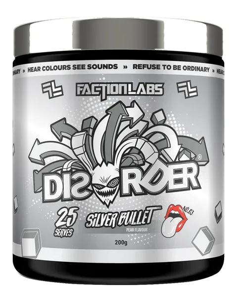 Faction Labs Disorder High Stim Pre-Workout | 25 Serves