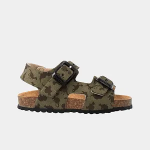 Garvalin Bio Sandals 232666 A - Kaki Dinosaur