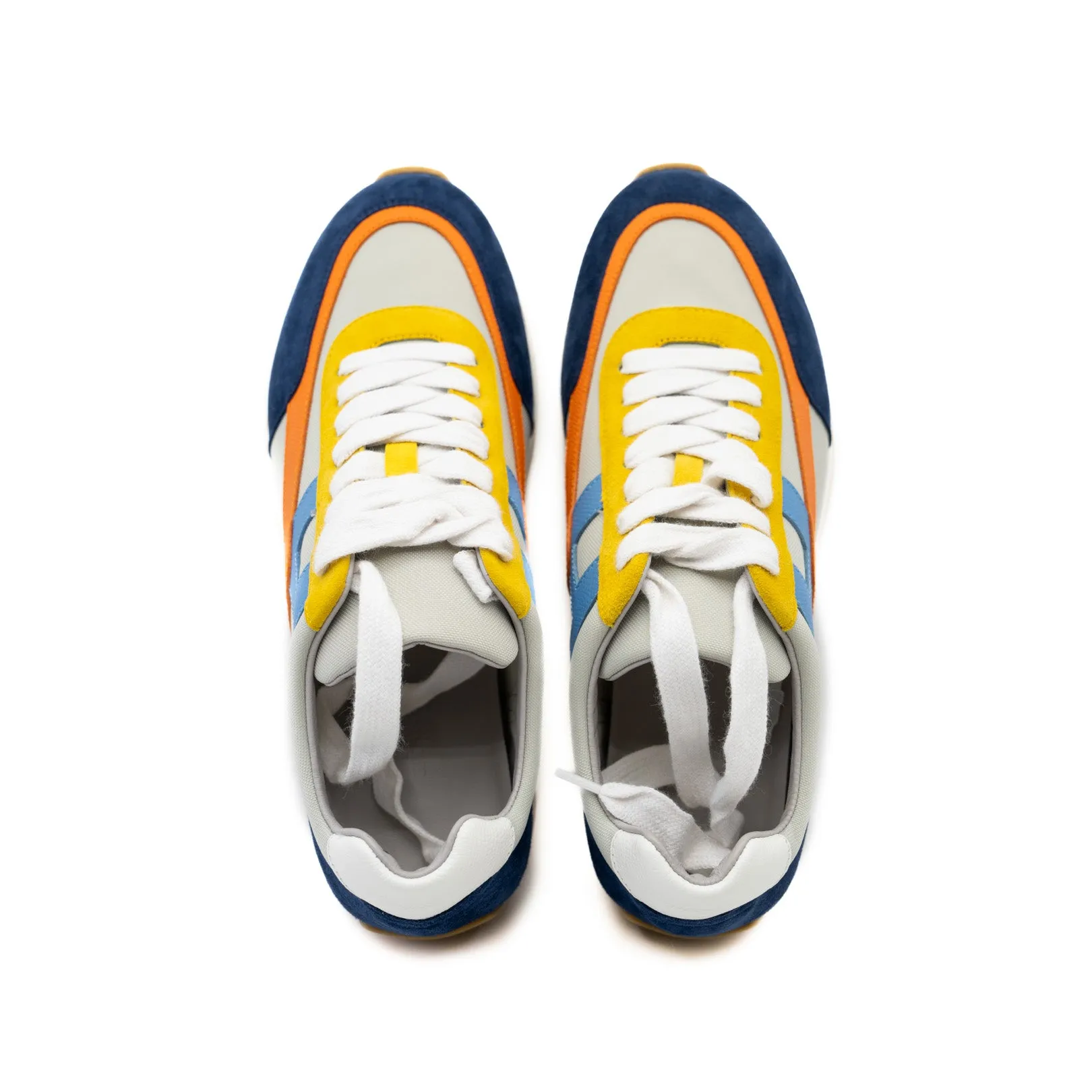 homme chris sneaker in fabric multico gray #40