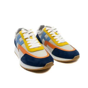 homme chris sneaker in fabric multico gray #40