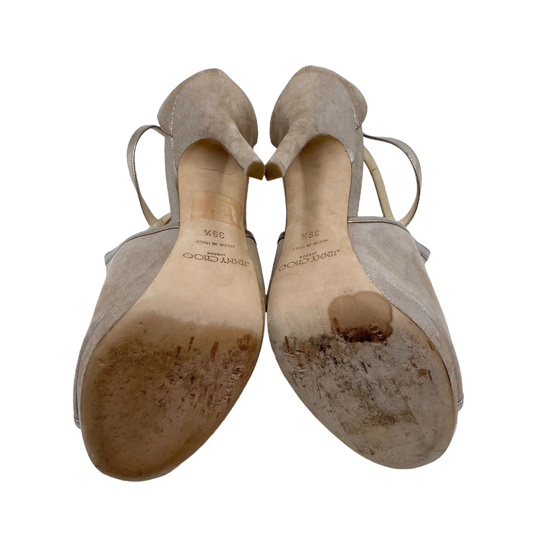 JIMMY CHOO PEEP TOE HEELS EU 39.5/ UK 6.5