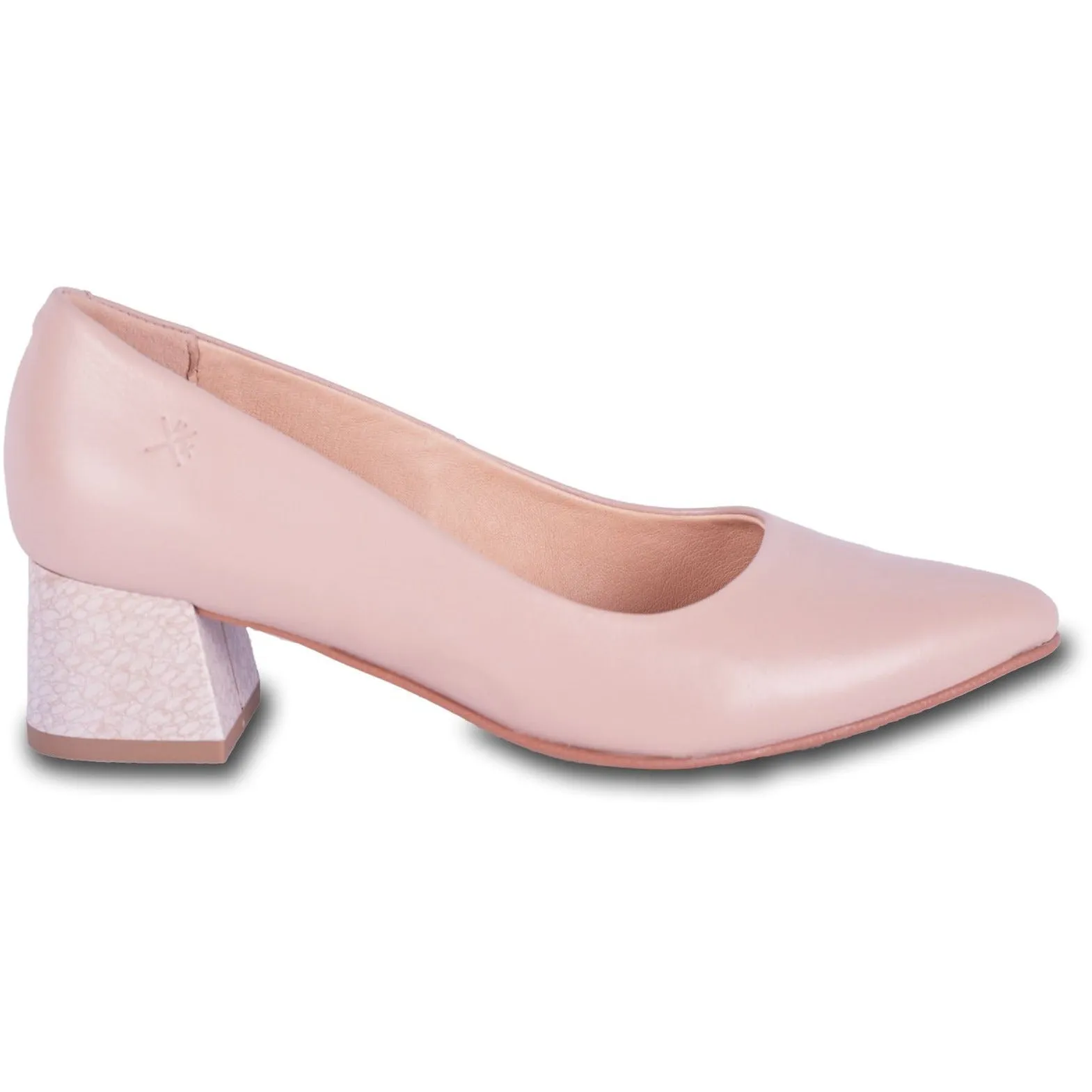 KOZINA women nude heel pumps