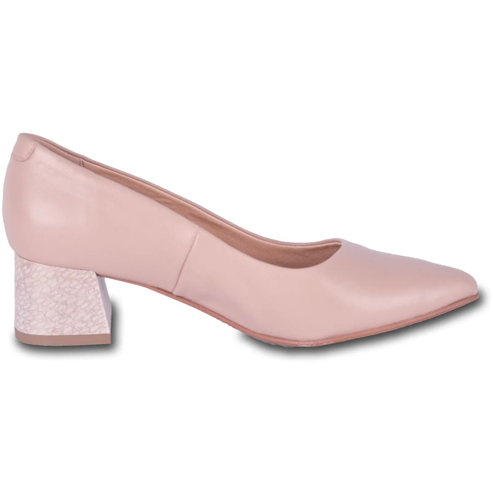 KOZINA women nude heel pumps