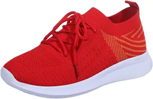 Ladmiple Walking Sneakers For Women Wide Width Tennis Shoes Slip On Memory Foam Non Slip Athletic Running Gym Sneakers