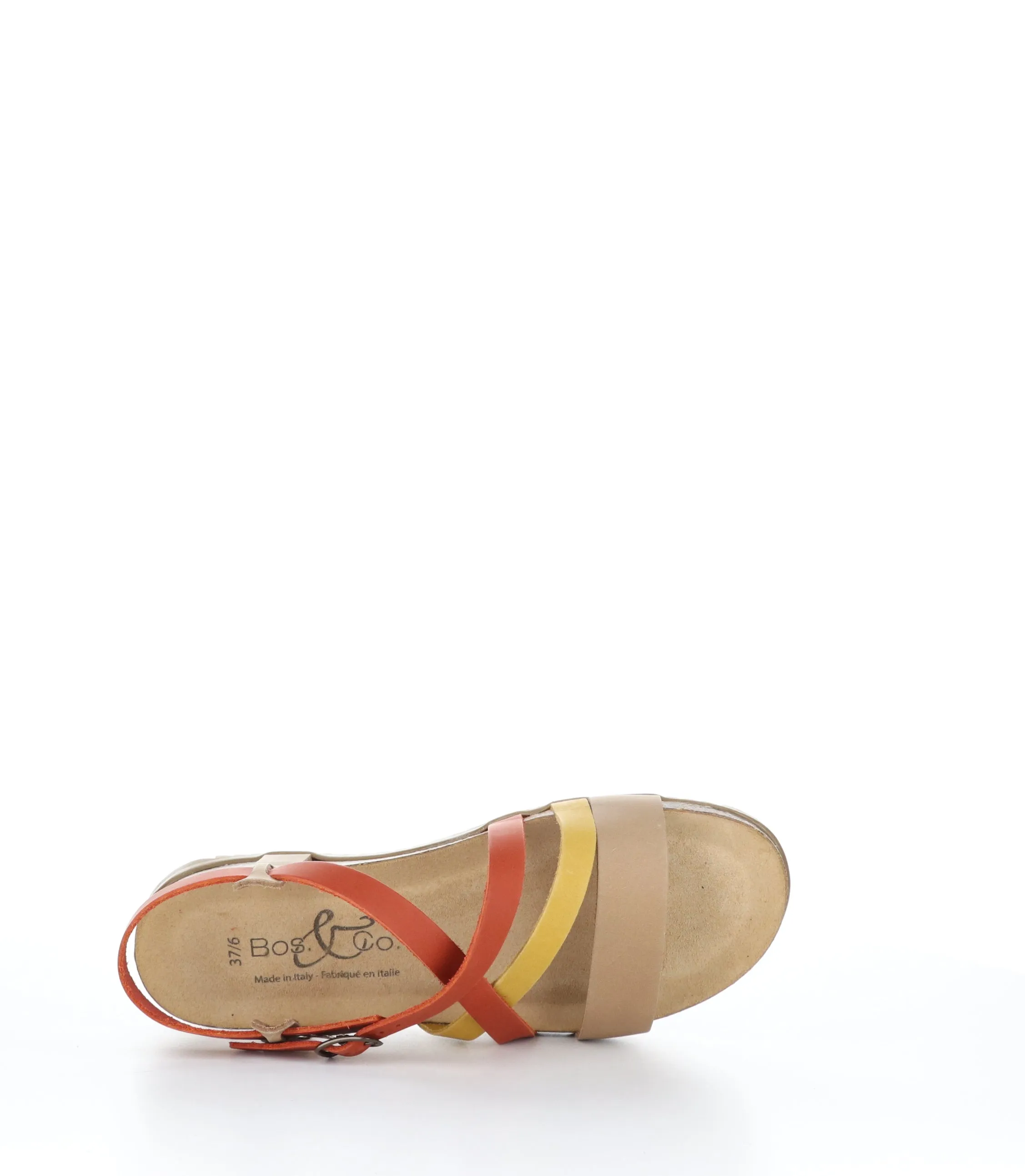 LAIN Multi Manadrino Round Toe Sandals