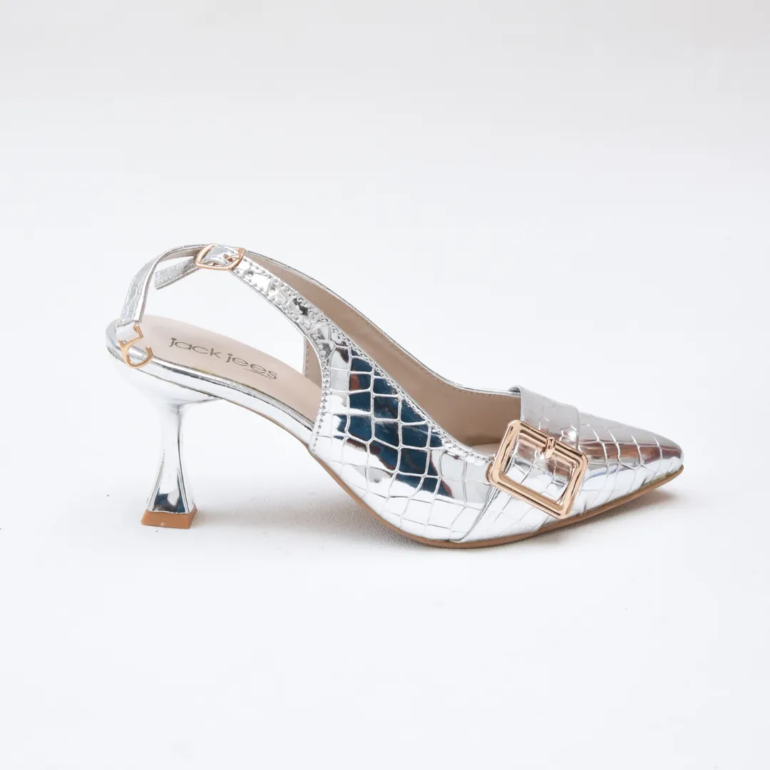 Luxe Heels Silver