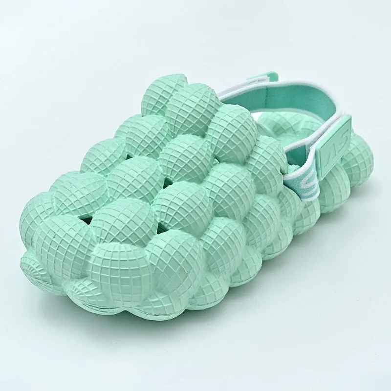 MOF Kids sandals new bubble lychee slippers