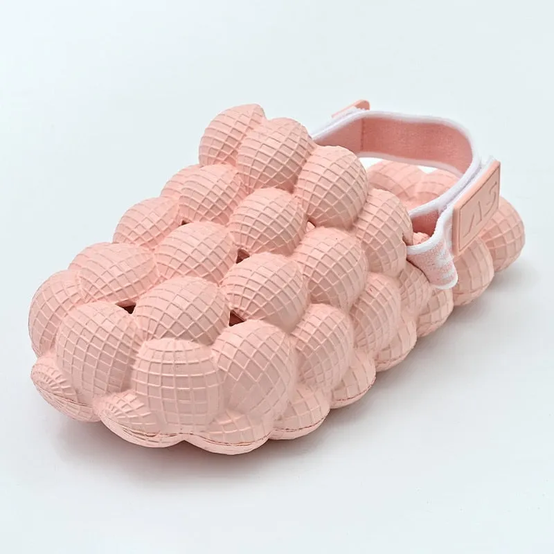 MOF Kids sandals new bubble lychee slippers