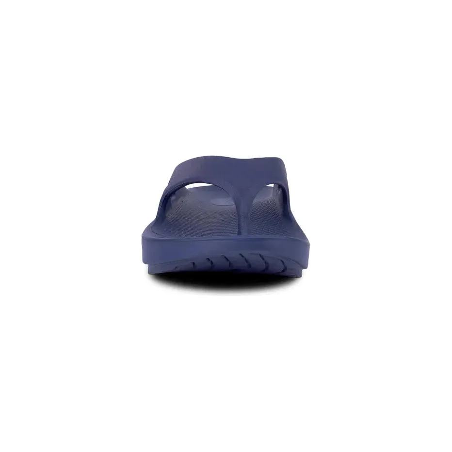 OOFOS Unisex OOriginal Flip Flops in Navy