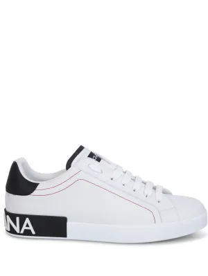 Portofino white/black sneakers