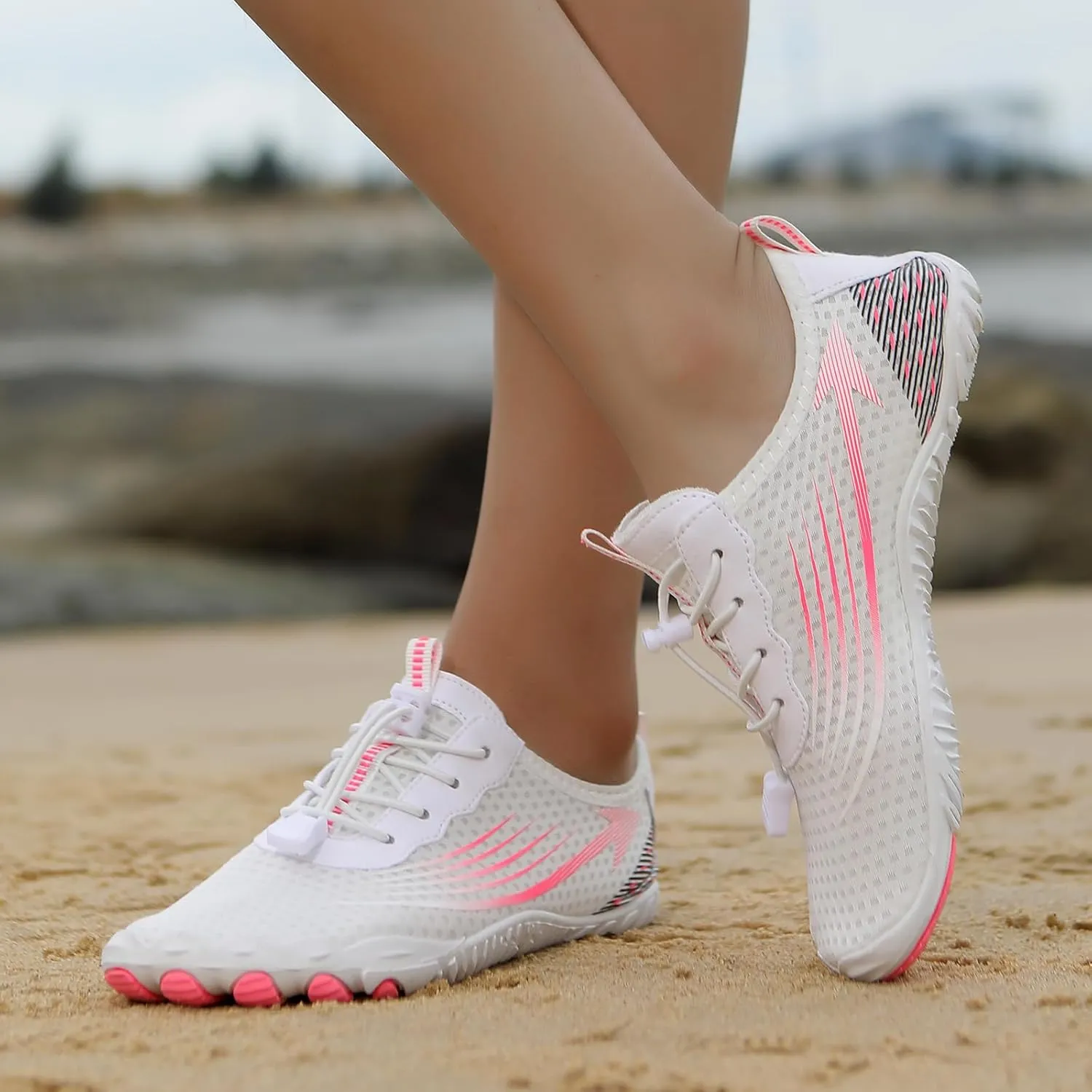Pro Barefoot Shoes Women Men, Grounded Footwear Barefoot Walking Shoes, Pro Barefoot Shoes with Wide Toe Box for Hiking, Walking, Healthy & Non-Slip Lightweight Breathable Barefoot Shoes Unisex