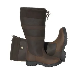 Rhinegold 'Elite' Brooklyn Wide Long Leather Boots