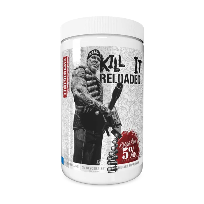 Rich Piana 5%  Nutrition Kill It Reloaded [Legendary Series] pre workout - 500g