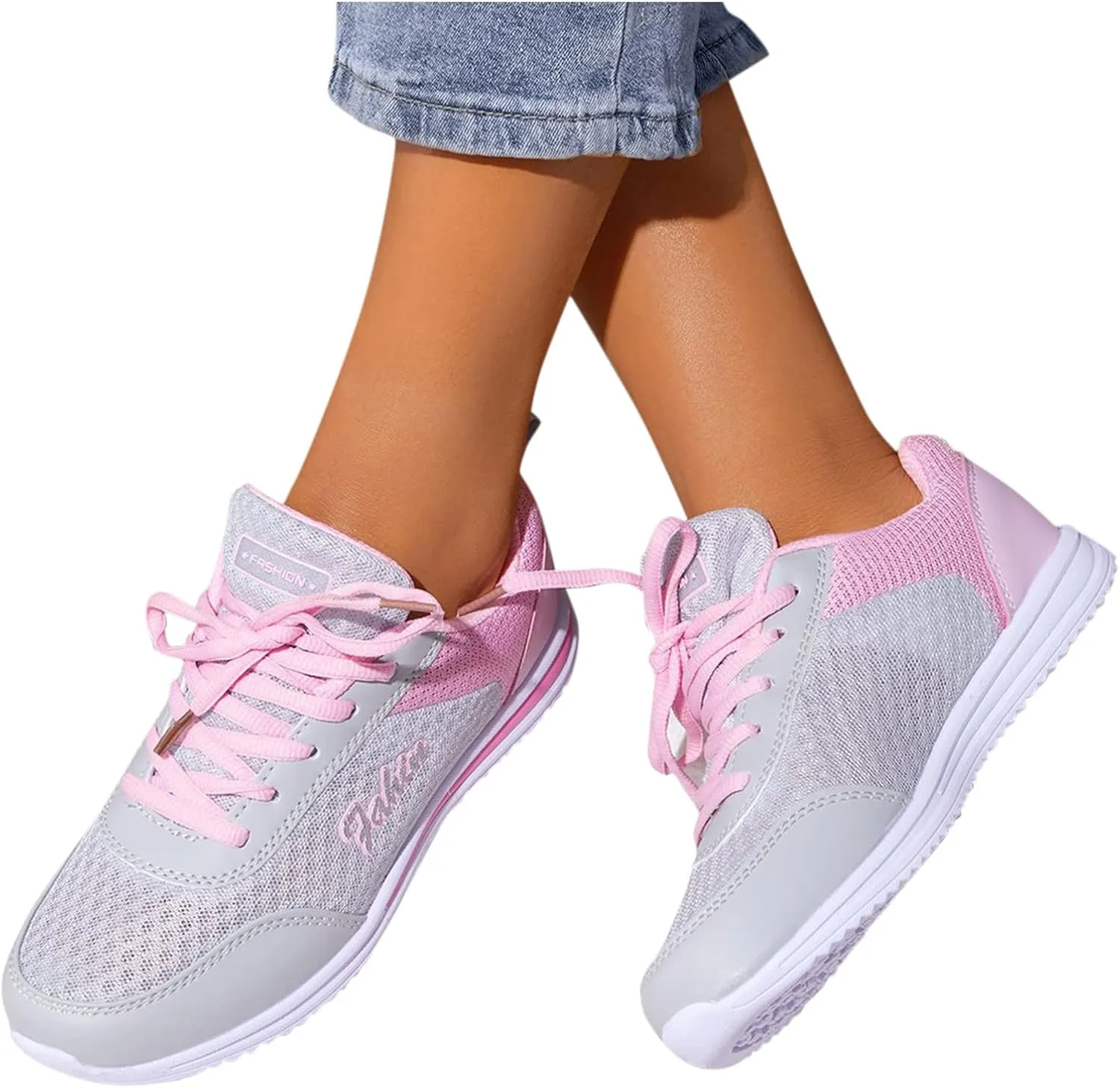 Running Shoes Lightweight Tennis Shoes Non Slip Gym Lace Up Mens Running Shoes Breathable Casual Black Shoes Black Platform Sneaker Tennis Shoe Trainers Shoe