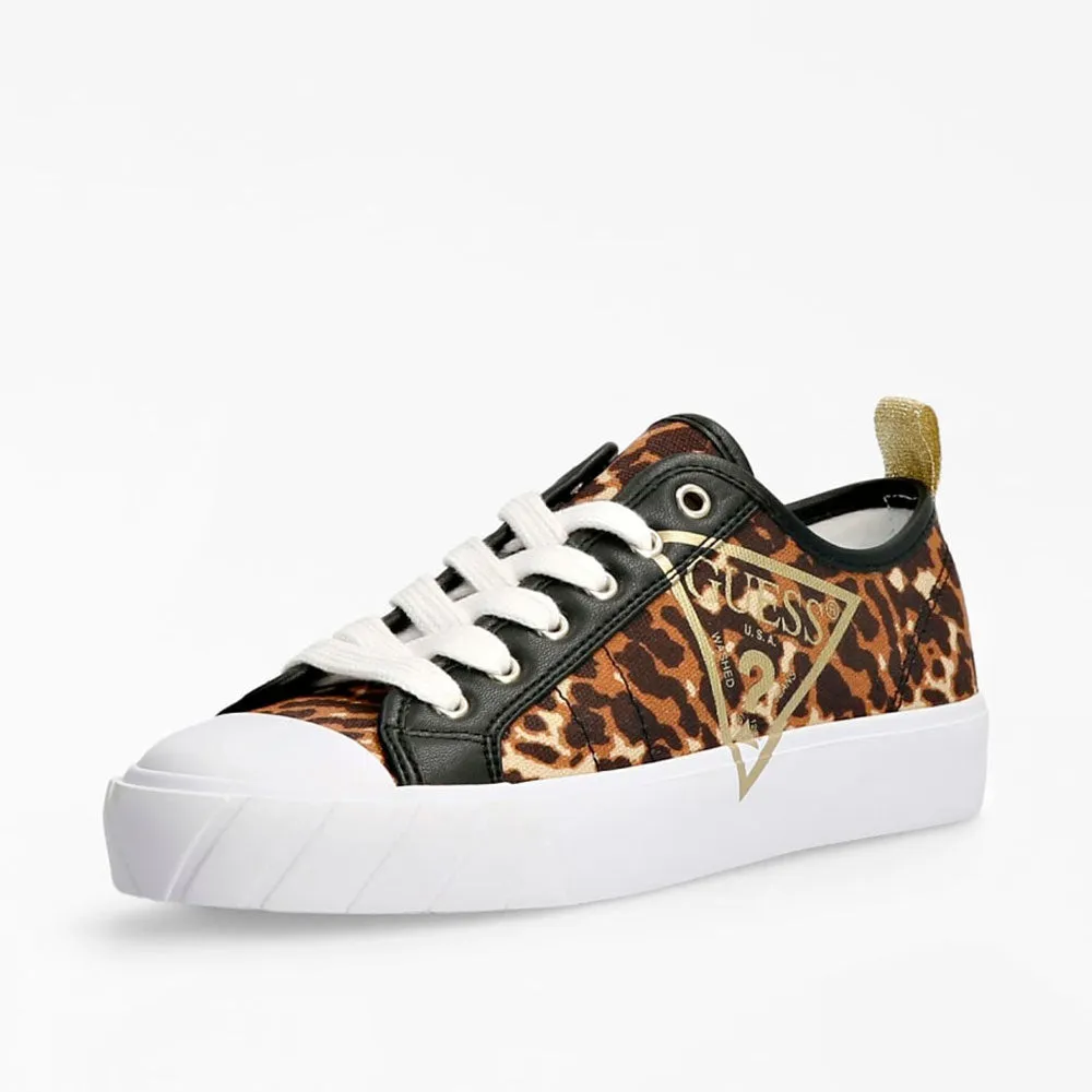Scarpe Donna GUESS Sneakers Linea Kerrie Colore Leopard