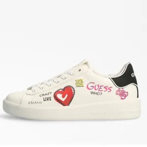 Scarpe Donna GUESS Sneakers Linea Rockies Colore Bianco