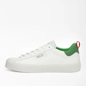 Scarpe Uomo GUESS Sneakers di colore Bianco e Verde Linea Mima