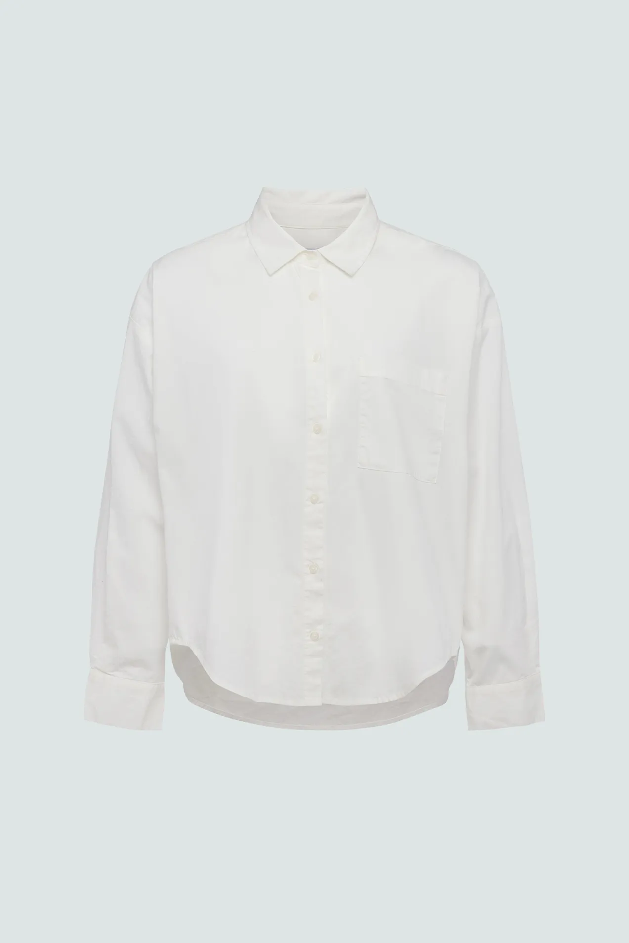Sloane Long Sleeve Oversized Button Down Shirt - Le Blanc