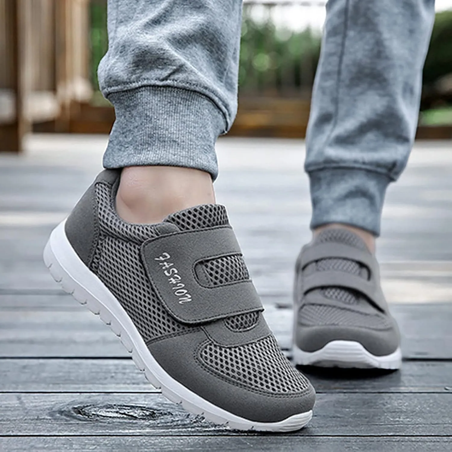 Sneakers for Women Slip On Walking Shoes Casual Lightweight Breathable Non Slip Soft Sole Travel Tennis Shoes