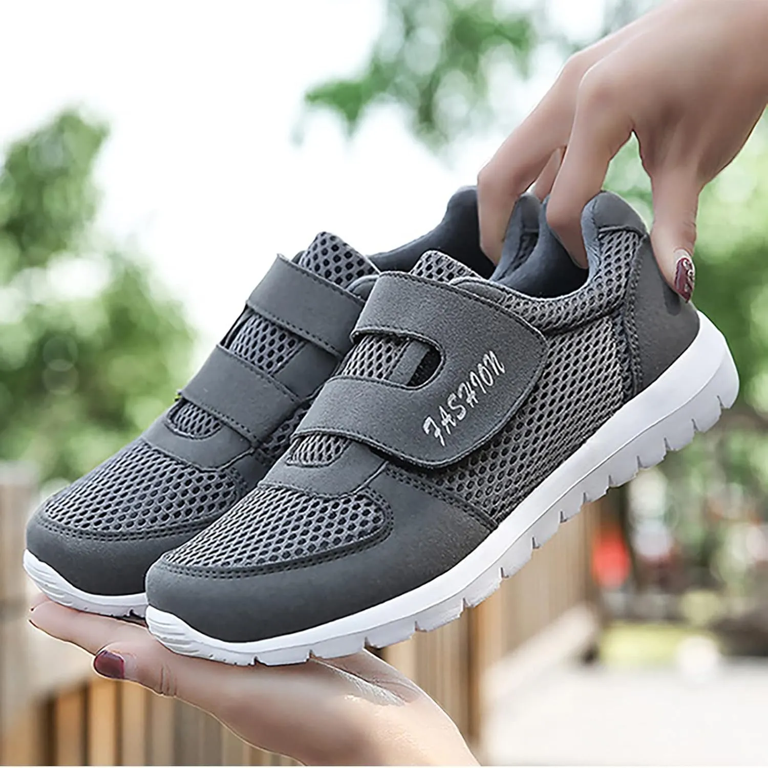 Sneakers for Women Slip On Walking Shoes Casual Lightweight Breathable Non Slip Soft Sole Travel Tennis Shoes
