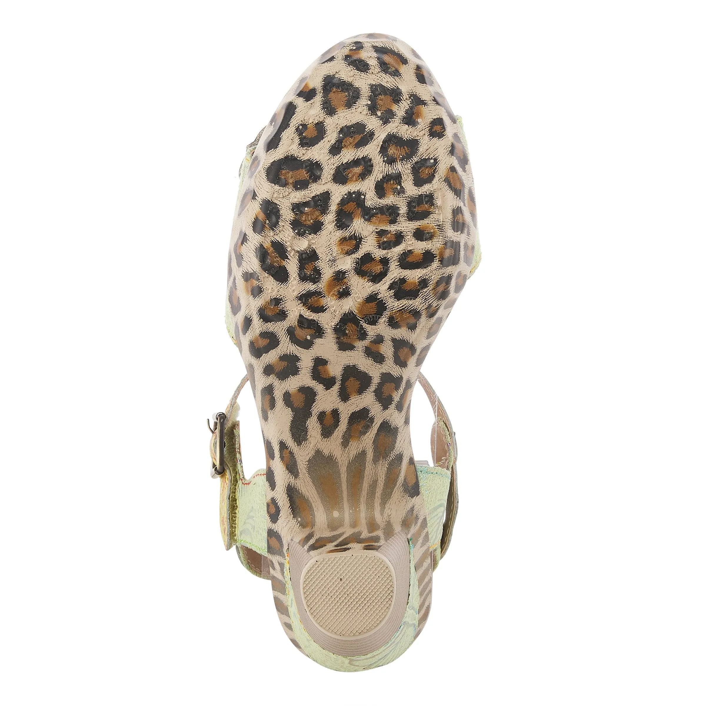 Spring Step Shoes  L'Artiste Wildcat Sandals Women's Leather Combo 3.75" Heel