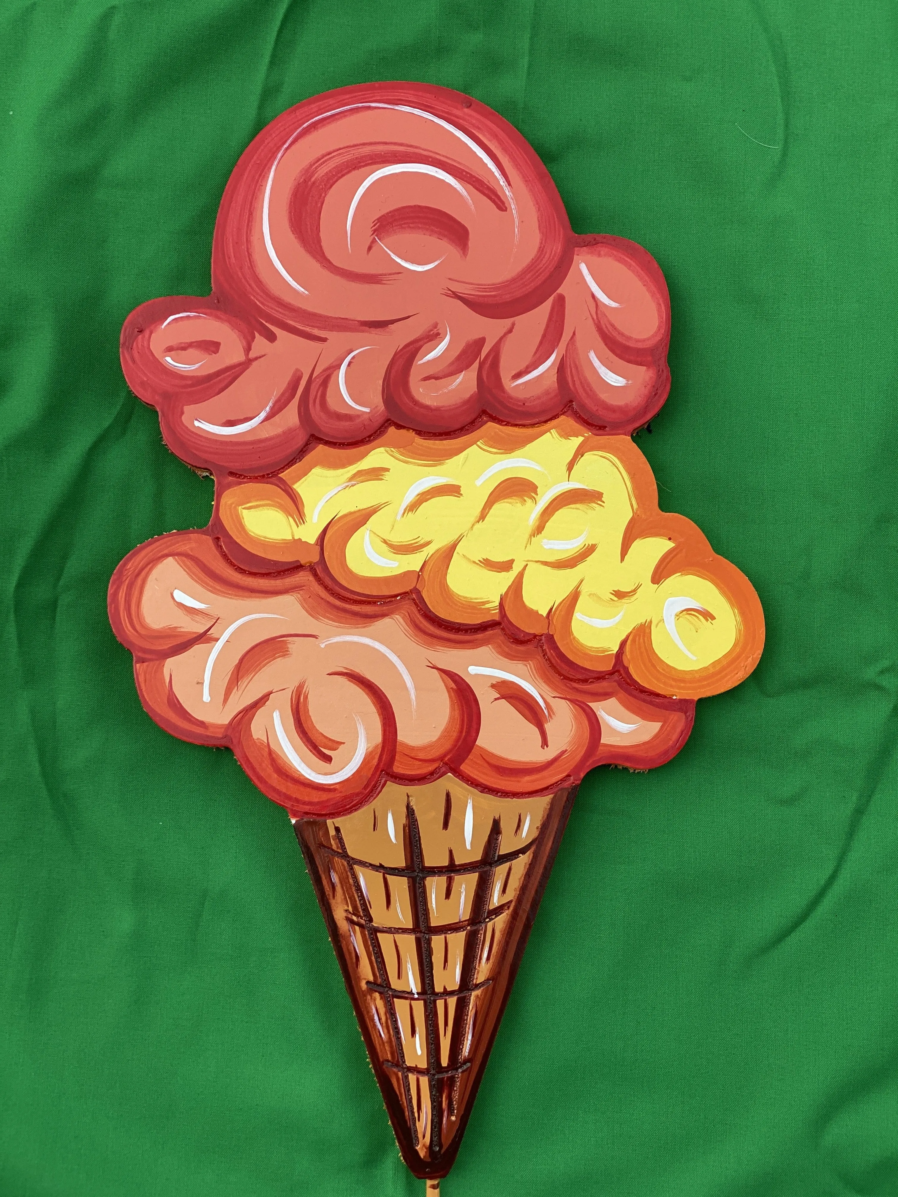 Summer Ice Cream Blank